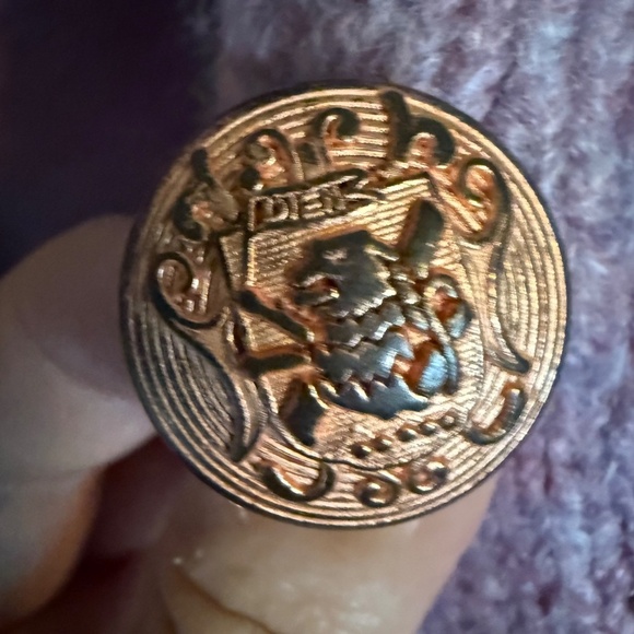 NWT Yest The Netherlands Omilya Violet Cardigan Gold Buttons Size 6 Preppy - Picture 6 of 16